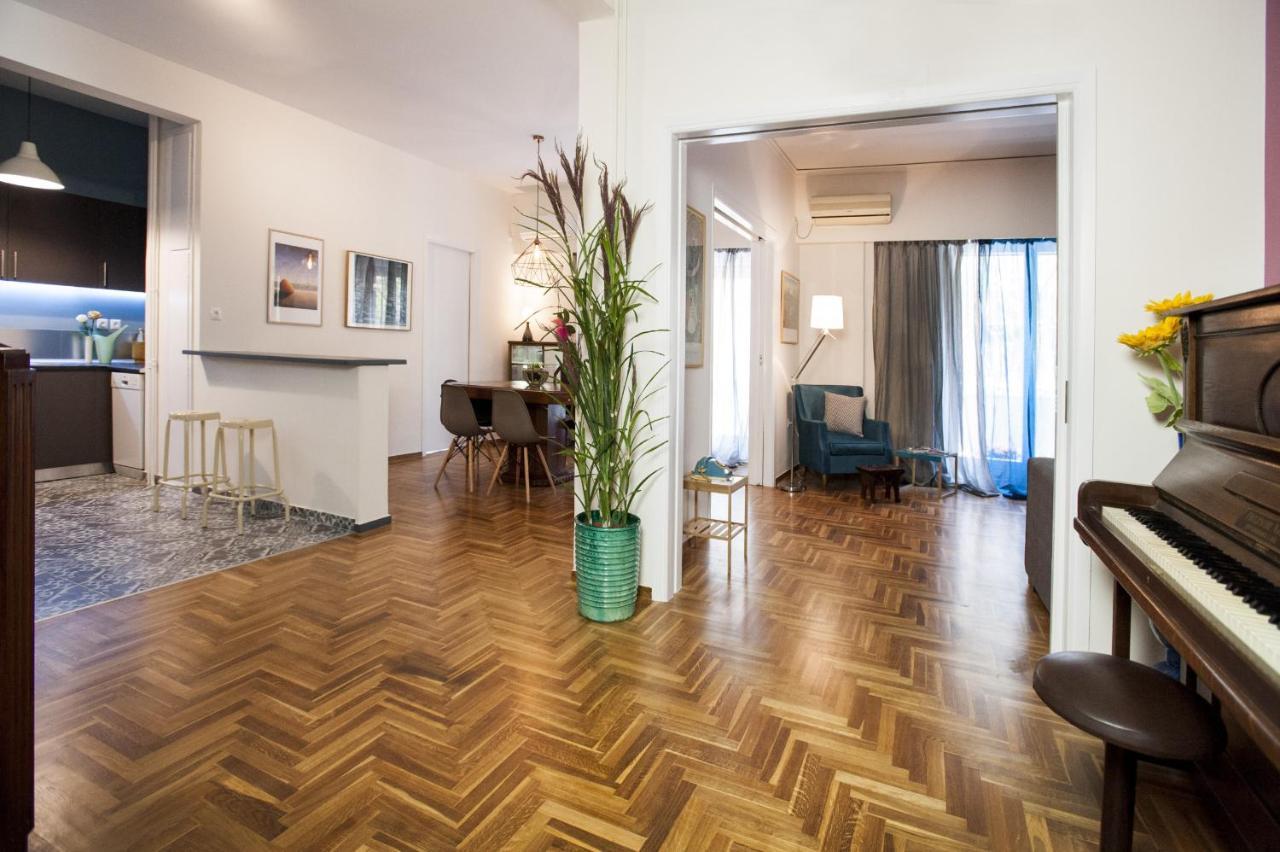 Modern-Vintage Apartment By Acropolis Museum أثينا المظهر الخارجي الصورة